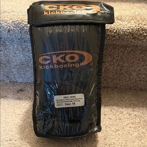 CKO Kickboxing Black Gloves